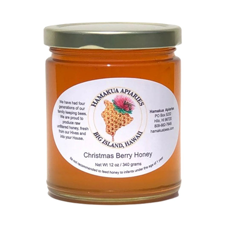 12 ounce - Hawaiian Christmas Berry Honey